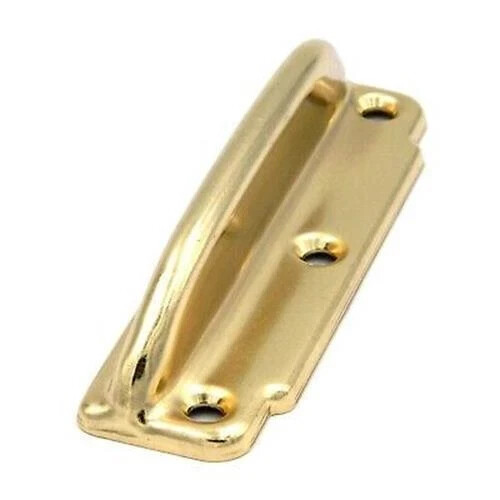 3-pack lot Amerock Bright Brass 3 1/2” CC Window Sash Lift Handle Pull BP7220-3