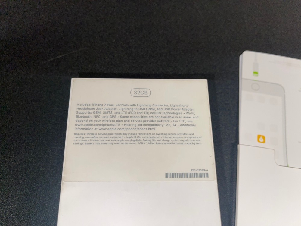 iPhone 7 Plus. Box Only No Phone 32 GB (Box Only)