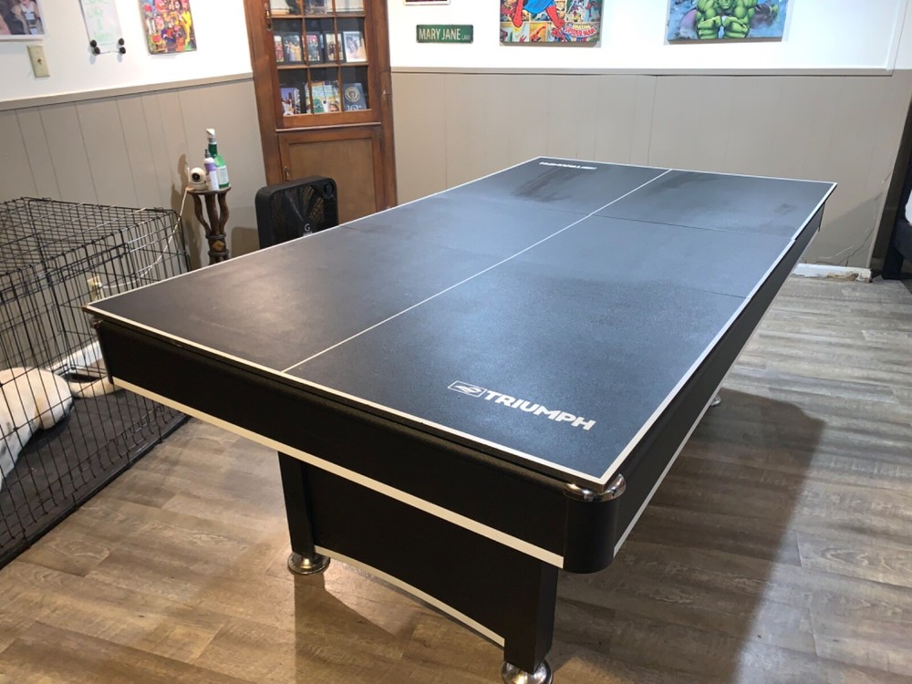 Triumph 7' Phoenix Pool Table with Table Tennis Top