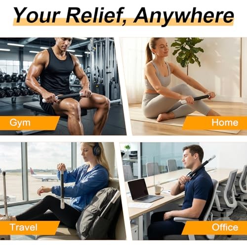 Foam Roller, Massage Roller, Muscle Roller Stick, Therapy Roller Stick for