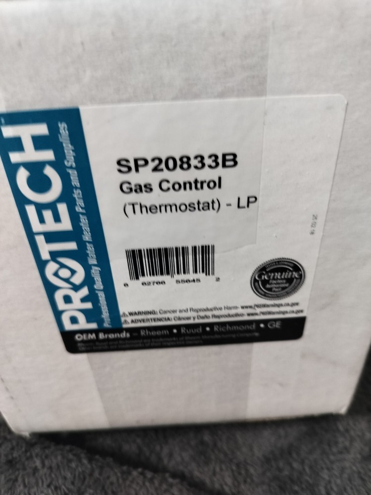 SP20833B Gas Control Valve