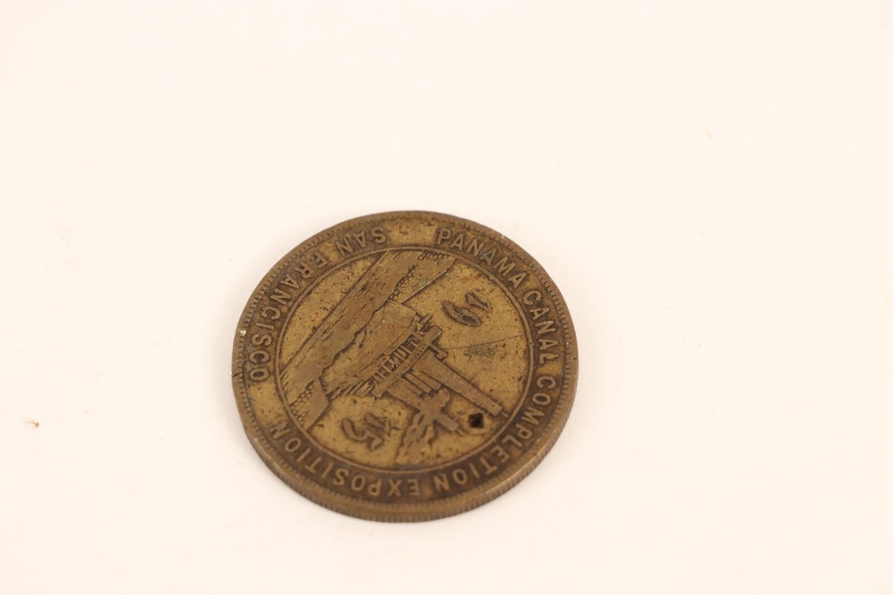1915 Panama Canal Explosion Medal from San Francisco