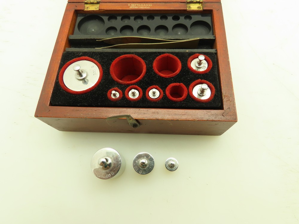 Scale Weights 9 Piece 1 Gram-100 Gram