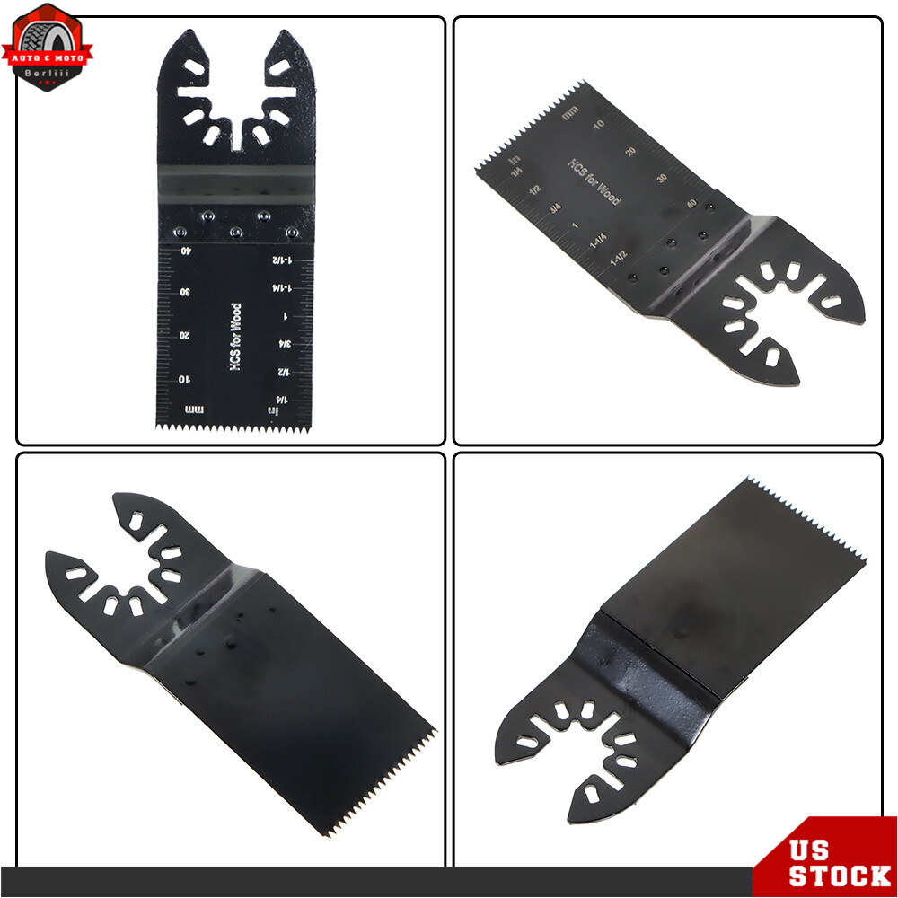 100Pcs Quick Release Durable Oscillating Tool Saw Blades Multi For All Models us