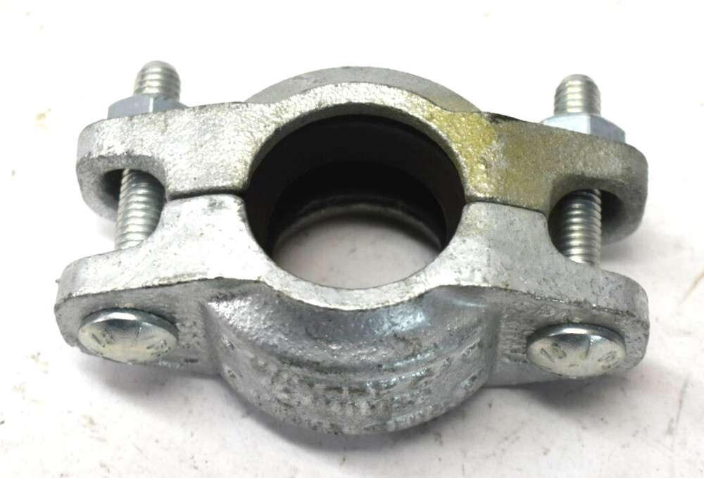 SPF C4 1-1/4" Rigid Coupling Galvanized Silver Tool 42.4mm OD