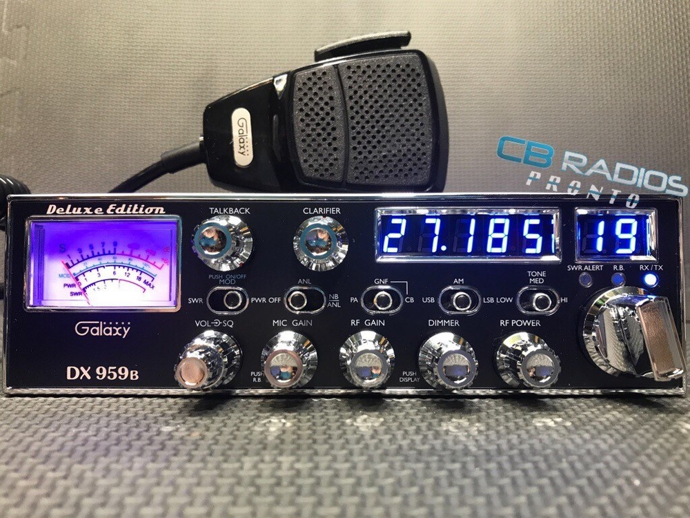 Galaxy DX-959B CB Radio PERFORMANCE TUNED + FREQUENCY ALIGNED