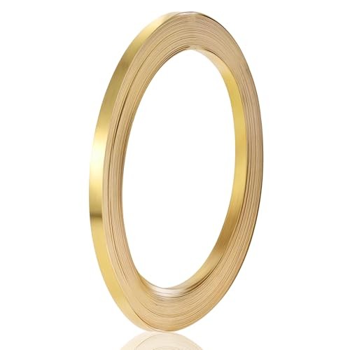 19.7 Ft Flat Copper Wire 3mm Wide Brass Flat Bezel Wire Copper Sheet Roll