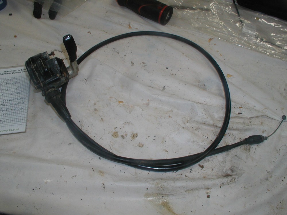 Genuine Honda  Thumb Throttle Lever OEM With Cable