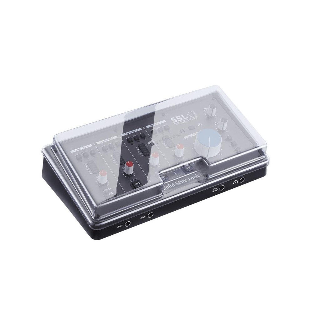 Decksaver DS-PC-SSL12 Cover to fit Solid State Logic SSL 12 USB Interface idjnow