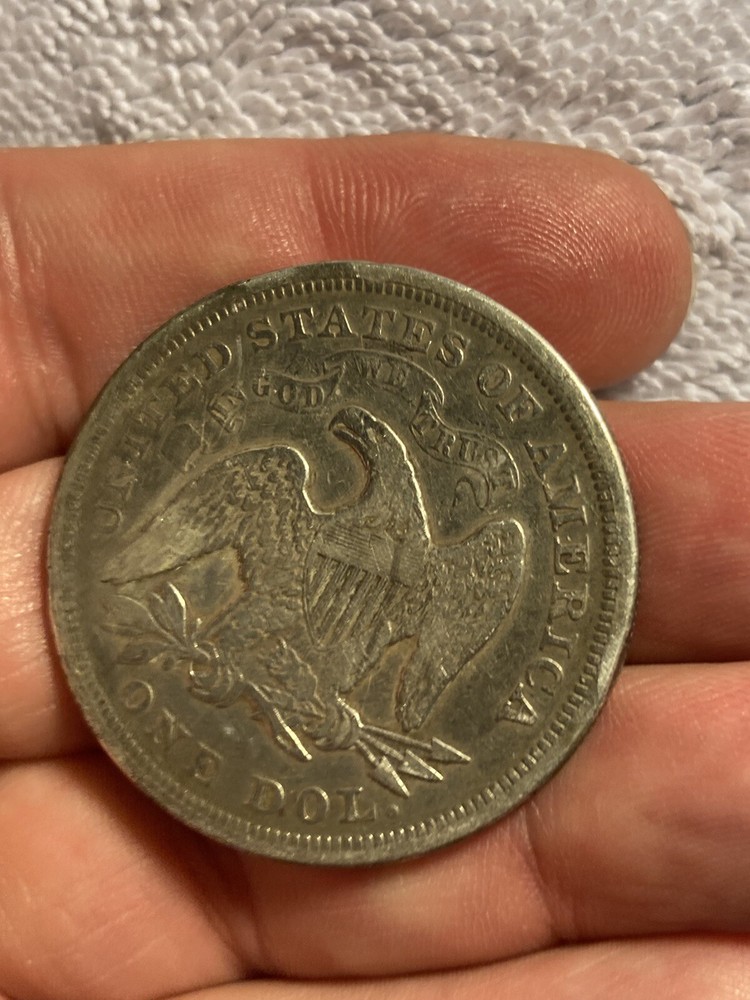 1871 seated liberty dollar