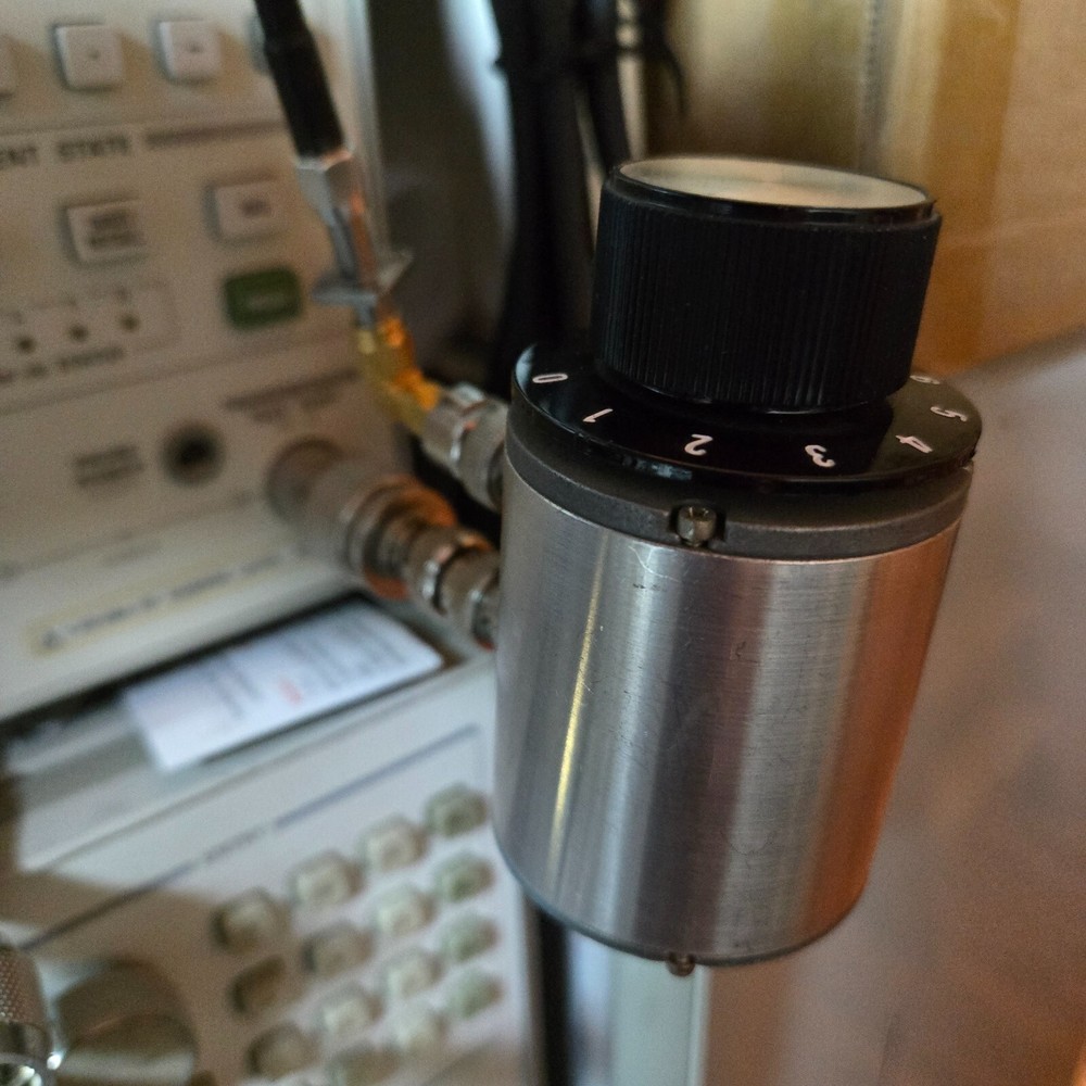 WAVETEK Model 7510A - 75 Ohm Step Attenuator - 0-10 dB - 1 dB Per Step TESTED!!