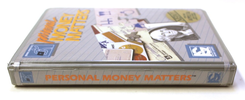 Vintage Personal Money Matters Apple IIc Software