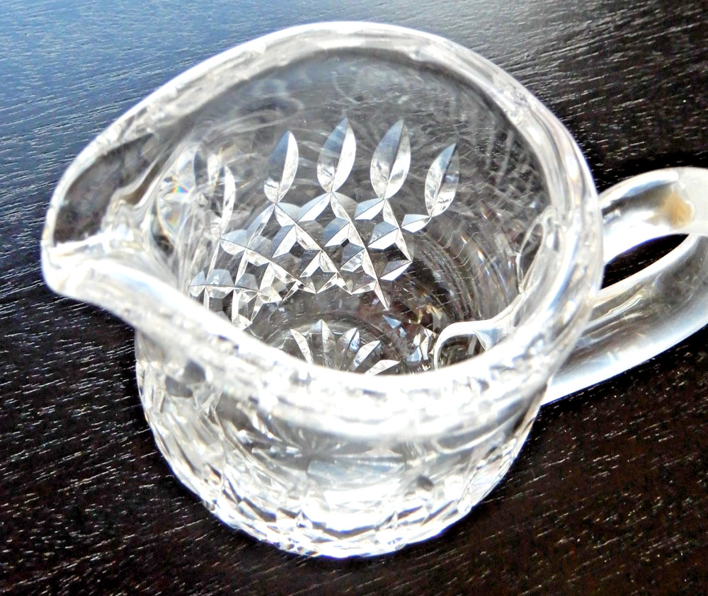 Waterford Crystal Lismore Small Creamer + Sugar