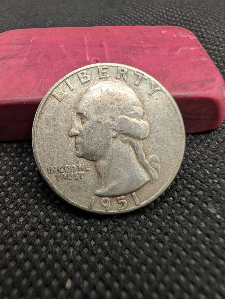 1951-S Washington Quarter 90% Silver