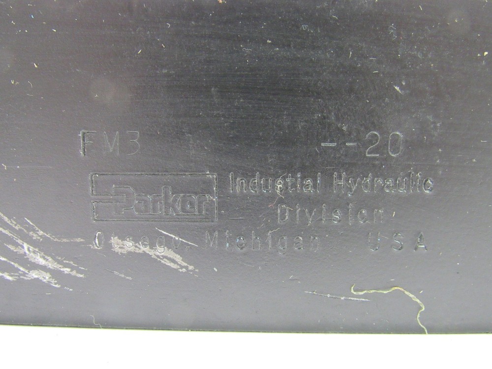 PARKER FM3-20 FLOW CONTROL VALVE ***XLNT***