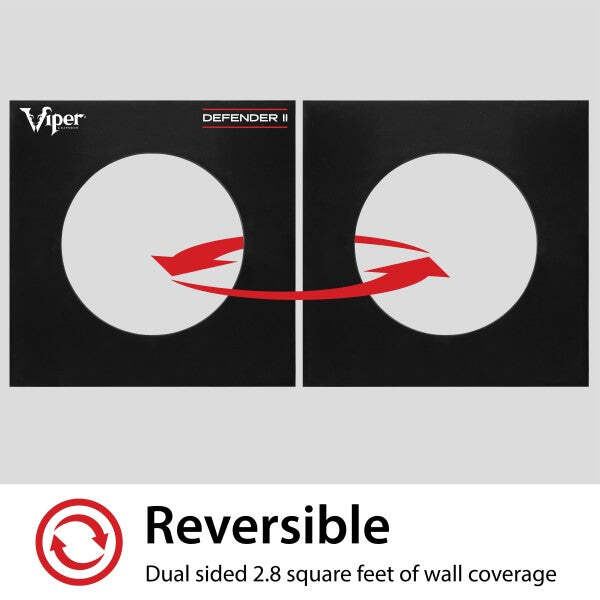 Viper Wall Defender II Dartboard Surround - Black