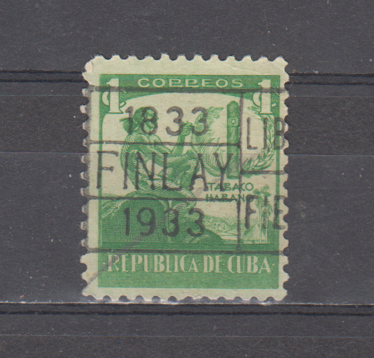 1CUBA  : 1939  - USED - SCOTT # 356