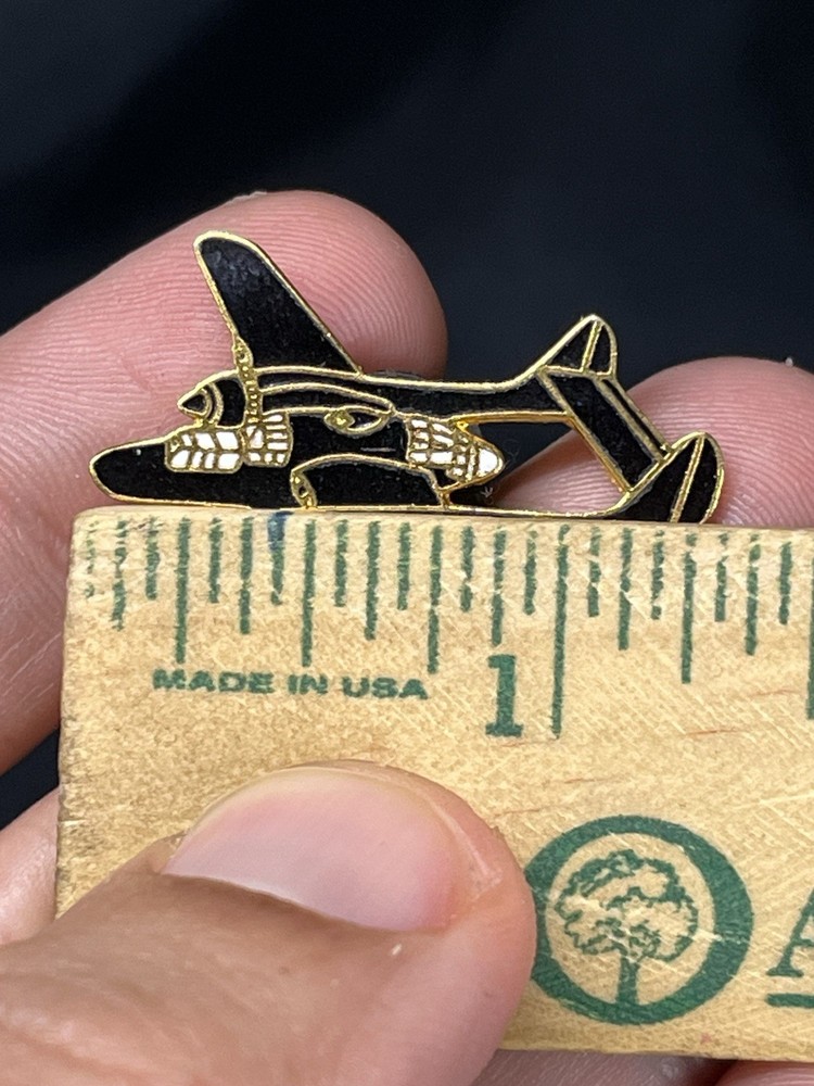Northrop P-61 Black Widow Military Lapel Pin