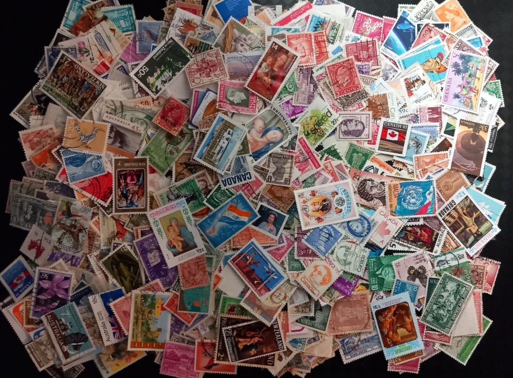Quality Packet of 1000 Different~Brit Commonwealth~Used Stamps~Collection~#1
