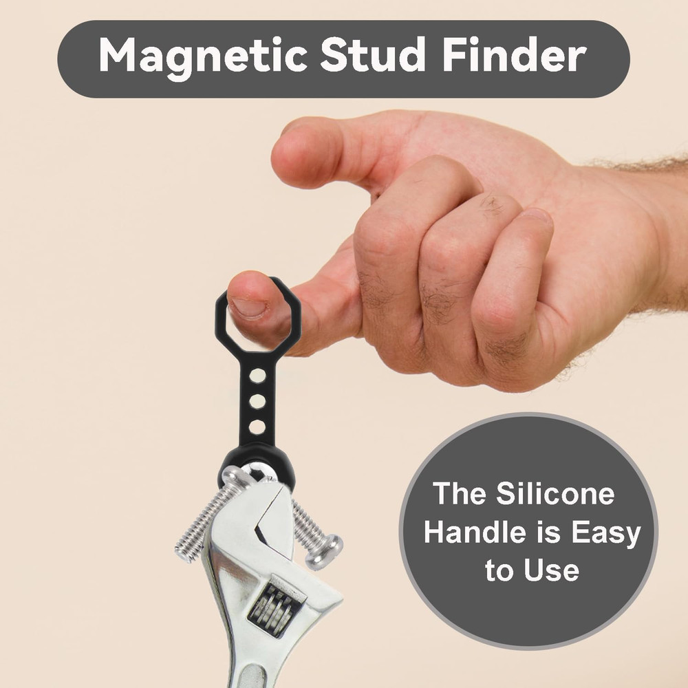 2 Pcs Stud Finder Wall Scanner, Magnetic Metal Tool...