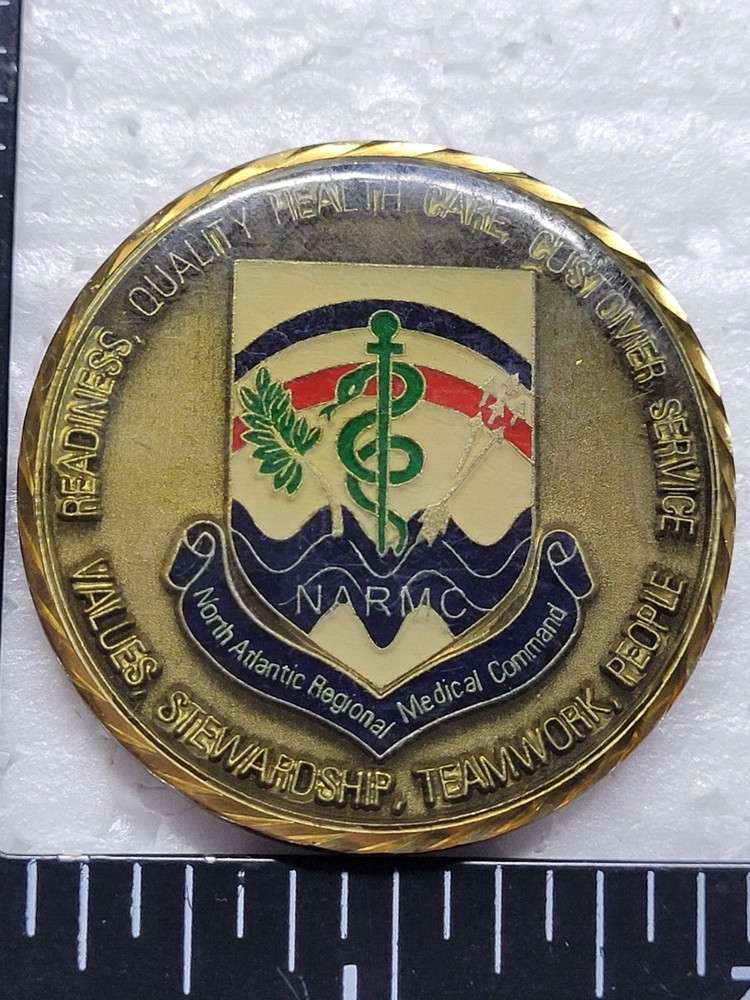 WARRIOR MEDIC NARMC Challenge Coin