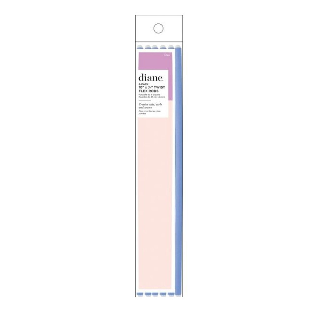 Diane T80 Twist-Flex Rods 10” Long 1/4-Inch  6-Pack