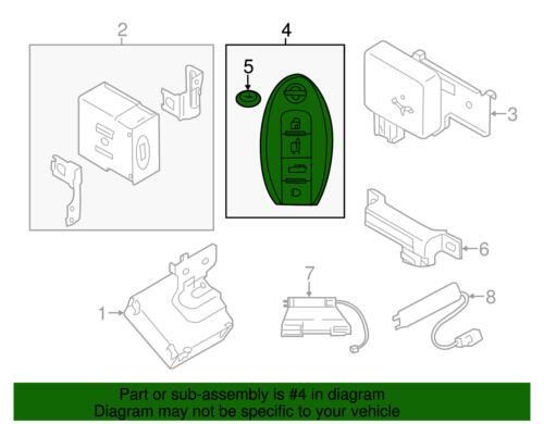 Genuine Nissan Transmitter 285E3-1ET5D