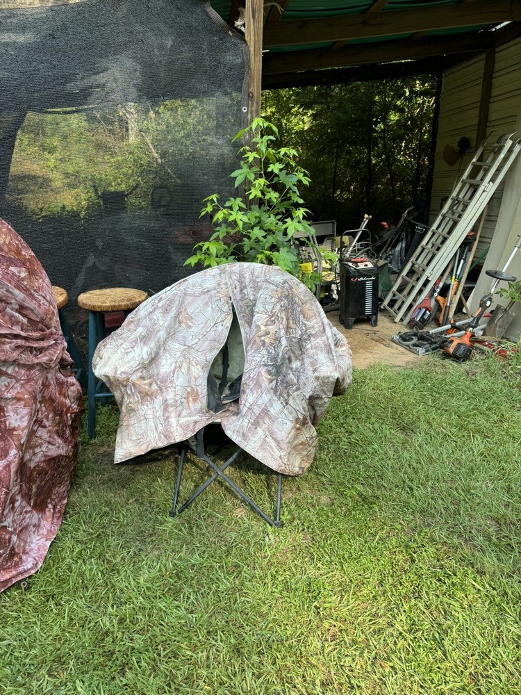 hunting ground blind chair