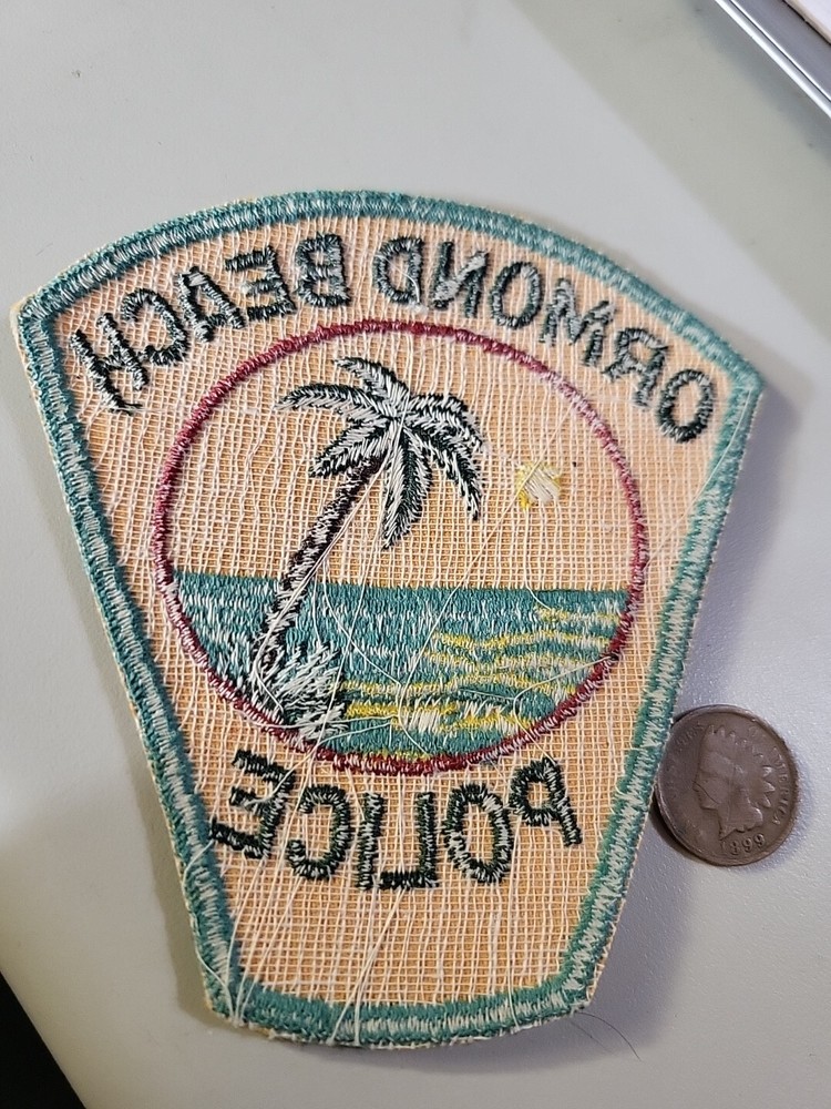 Ahmed beach police vintage