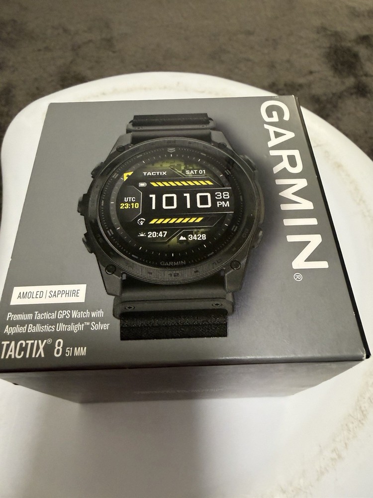 Garmin Tactix 8 AMOLED 51mm Applied Ballistics