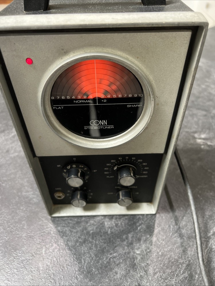 Vintage Conn StroboTuner Model ST-11 Powers On & Works