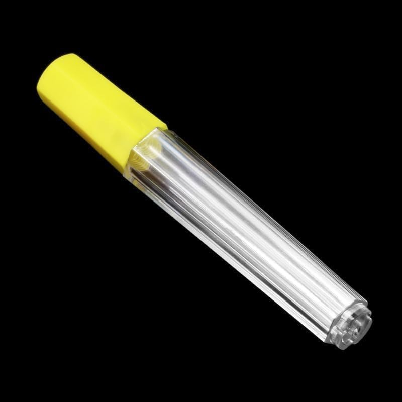 4Pcs Plastic Needle Storage Tubes, Clear Sewing Container for