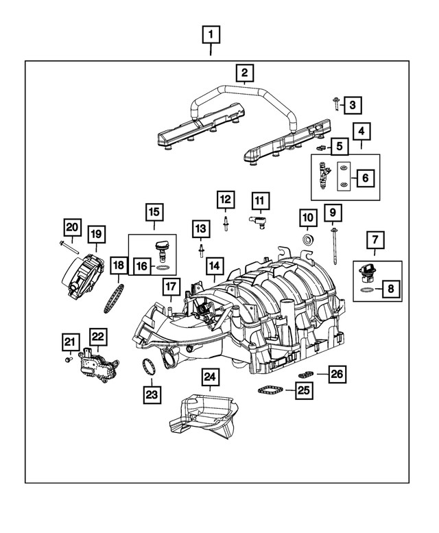 Genuine Mopar Double Ended Stud 6510727aa