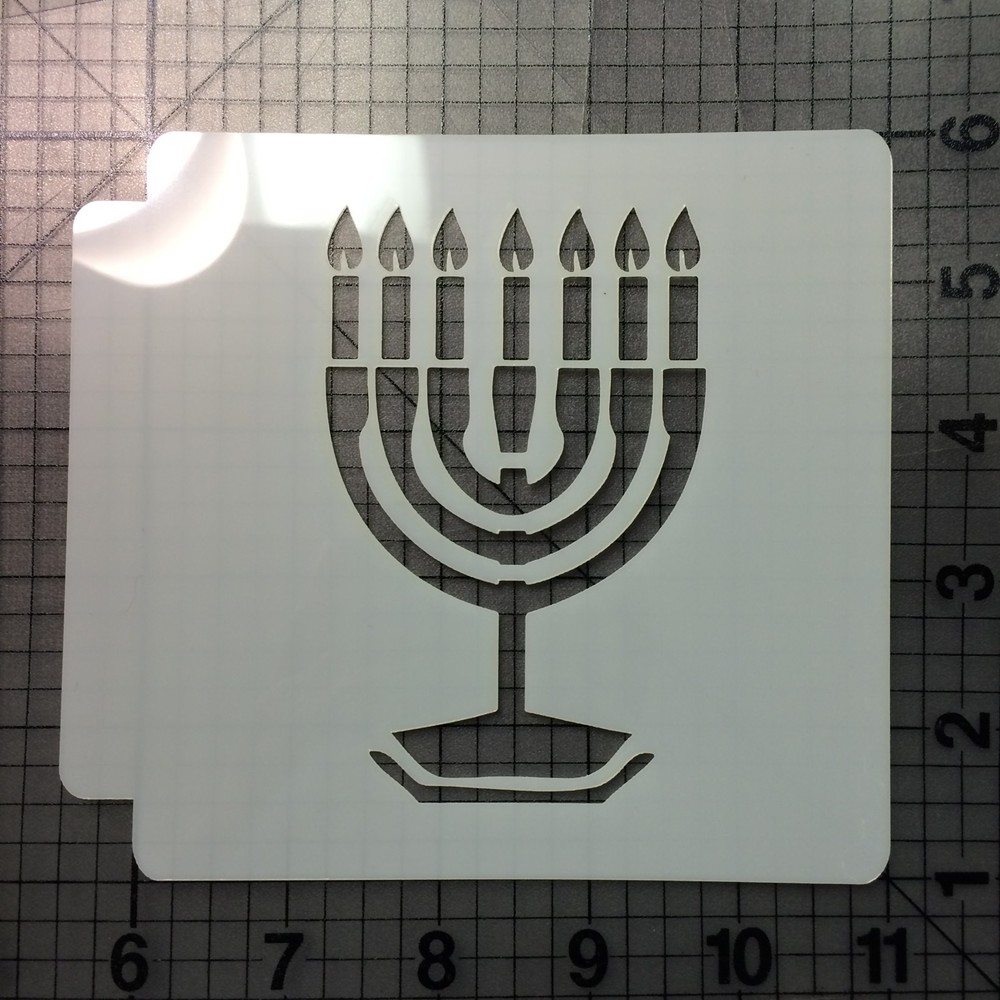 Hanukkah Stencil 100
