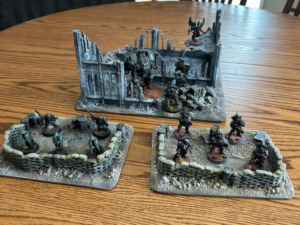 Tabletop Gaming Terrain Painted, Ready to Use