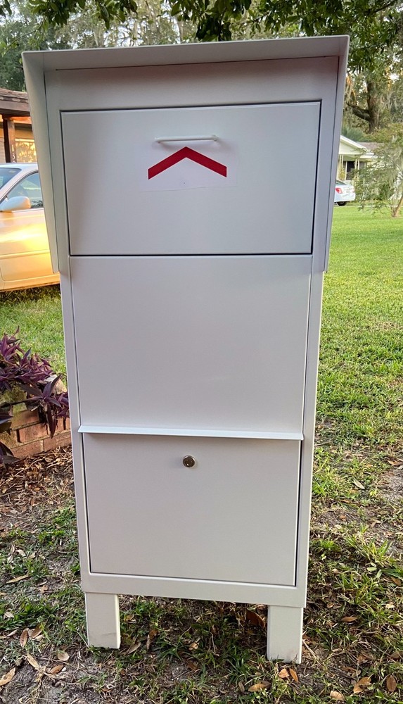 Parcel Box Package Letter Mailbox Secure Courier Lock Box 4 Amazon UPS FedEx