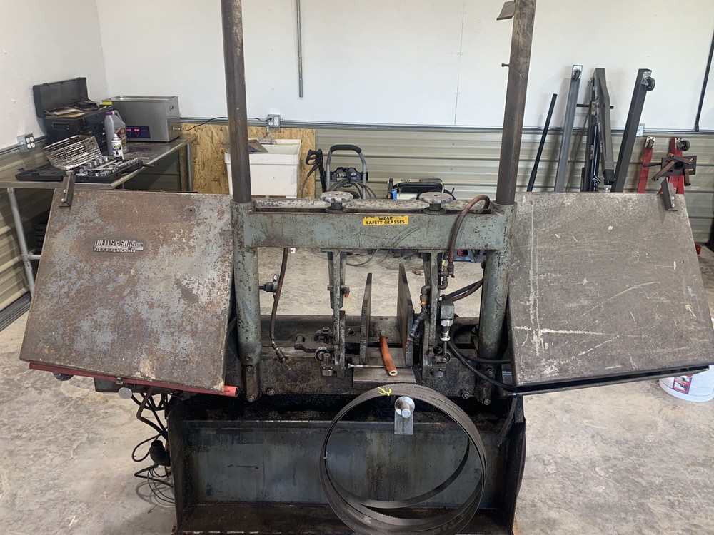 Wells & Sons Double Column Band Saw
