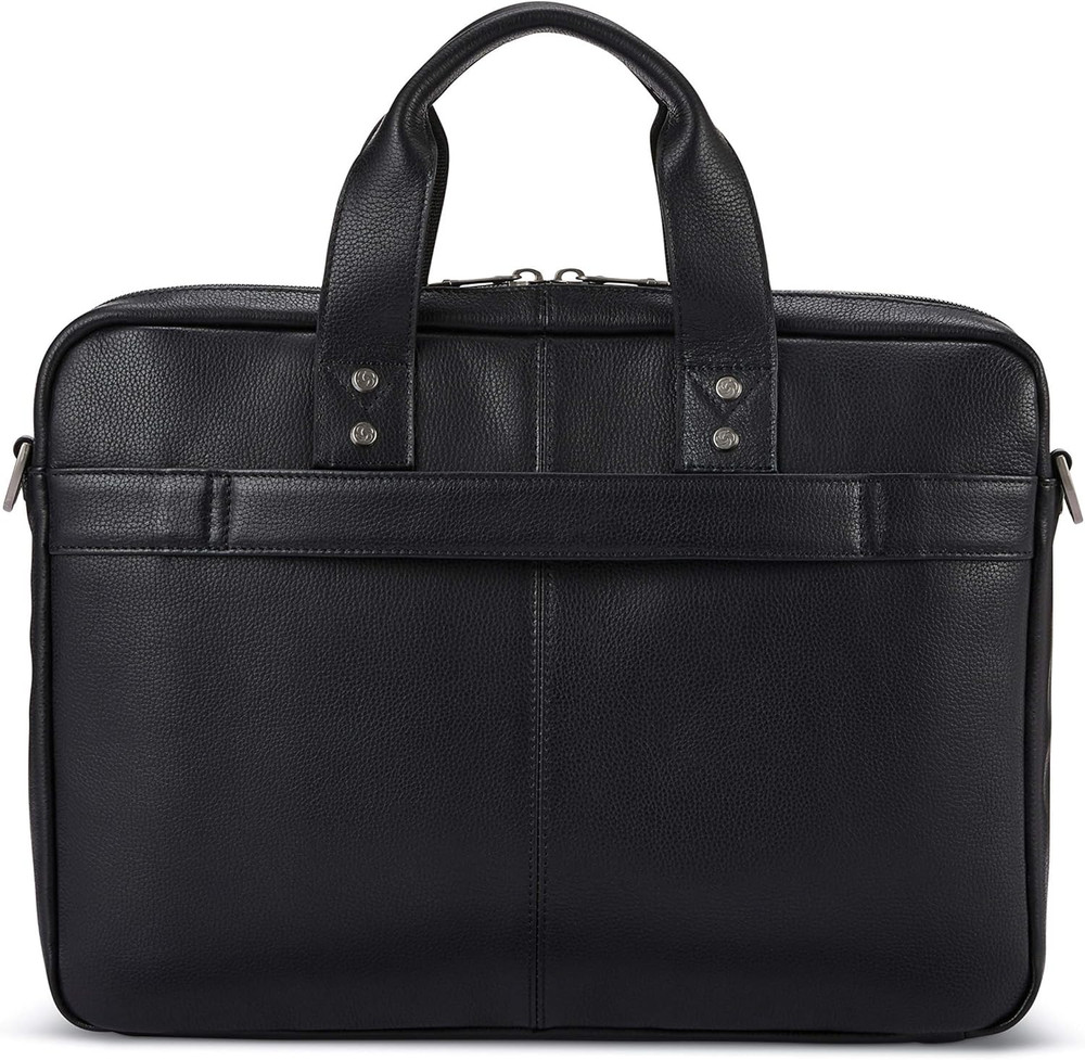 Classic Leather Slim Brief, Black, One Size