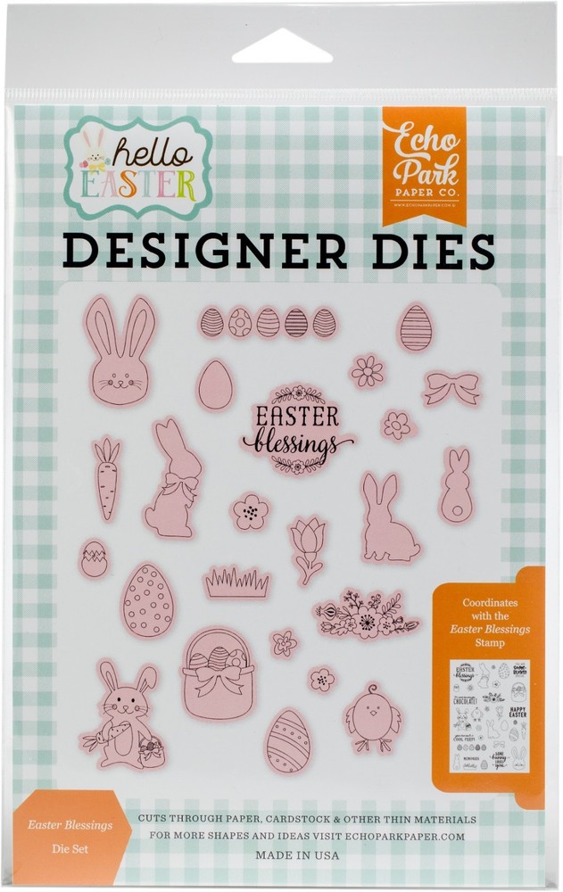 Echo Park Dies Easter Blessings S-6, NEW