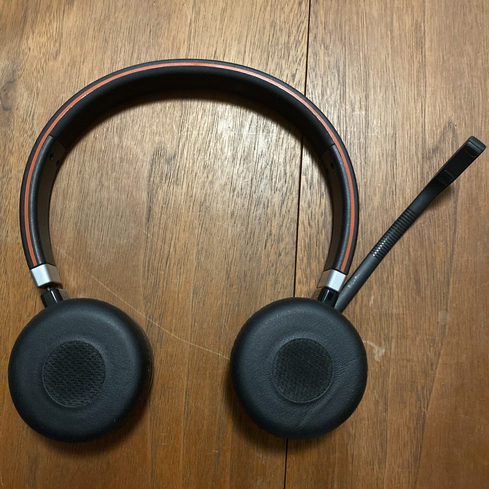 Jabra Evolve 65 HSC018W MS Stereo Wireless Bluetooth Headset w/ Base