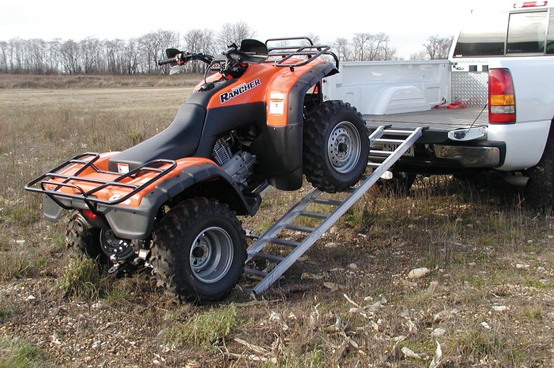 Moose Racing Adjustable Tri-Fold Ramp - 42"-52" x 76" - AR7652