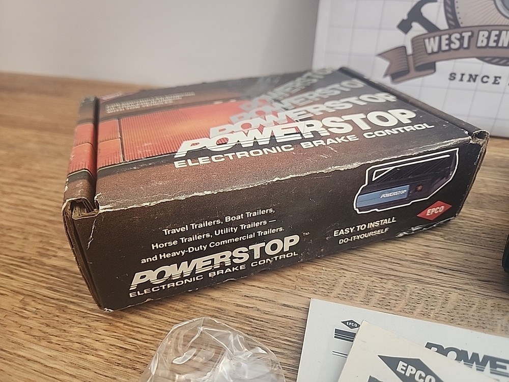 NOS EPCO Electronic Solid State Trailer Brake Controller USA Marshall MI