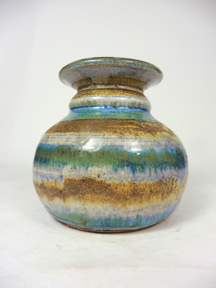 Southwestern Pottery Small Vase Signed