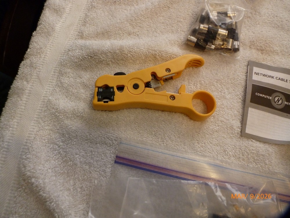 Multifunctional Network Cable Tester, Crimpers & More Look