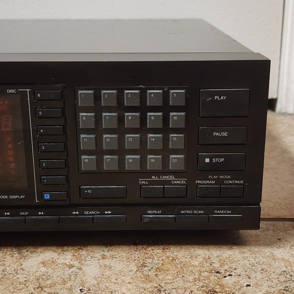 JVC XL-M700 Compact Disc Automatic Changer 6 READ DESCRIPTION