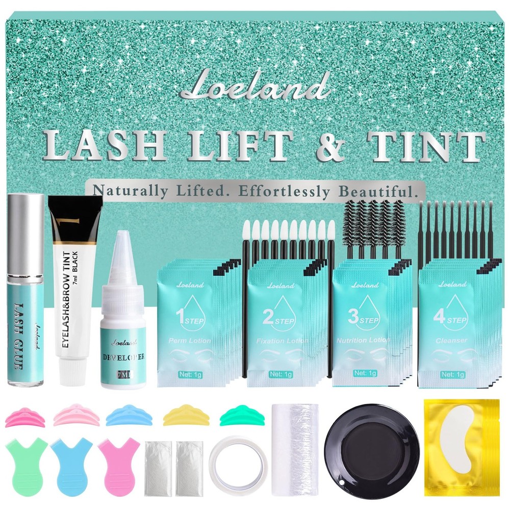 Eyelash Lift Kit for Long-Lasting Curl | Salon  At-Home Use Perm Solution