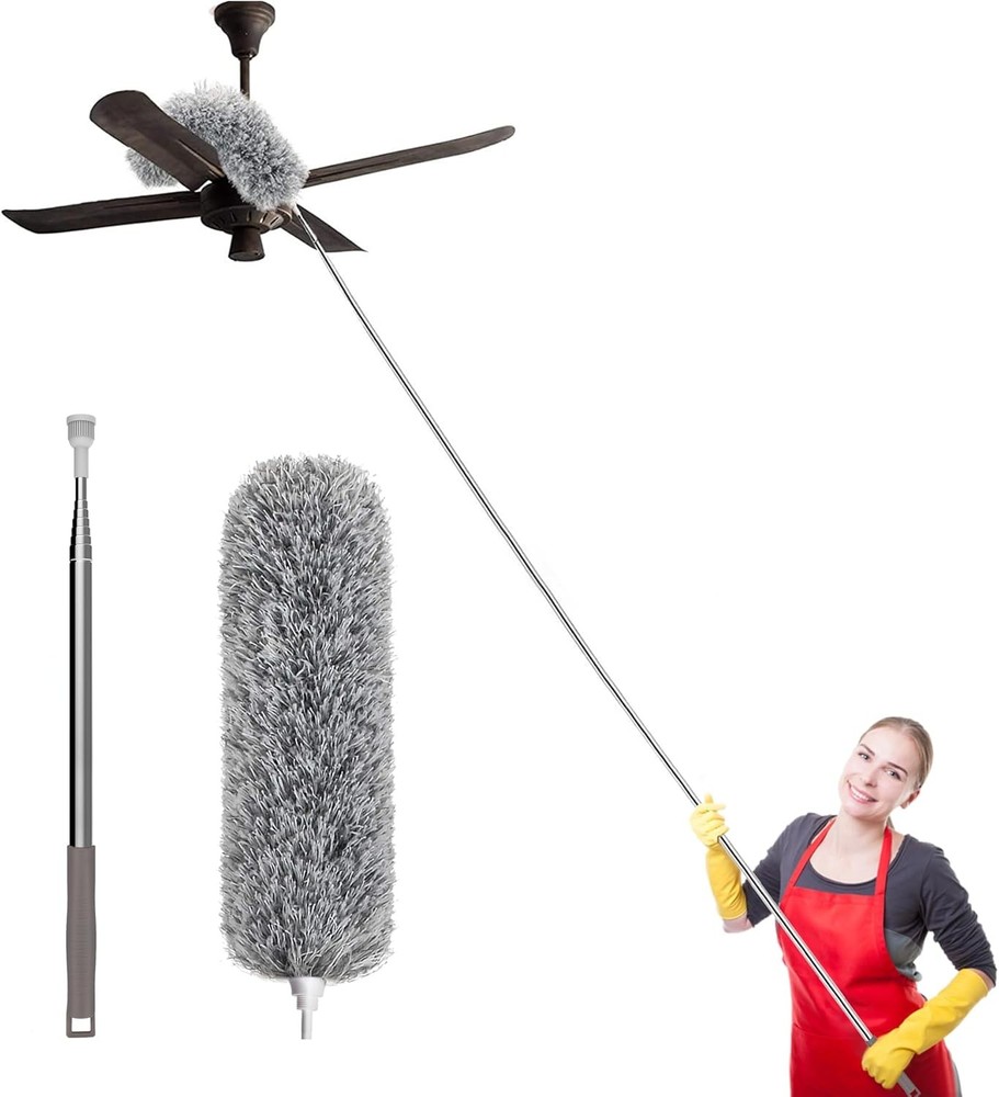 SetSail Extra-Long Duster 100" with Extension Pole Bendable Washable Microfiber