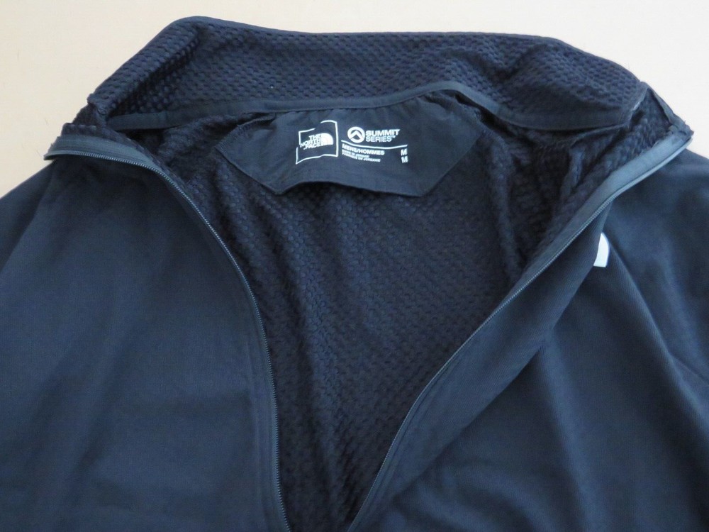 Mens North Face Summit 1/2 Zip Futurefleece Fleece Sweater Pullover Jacket Black