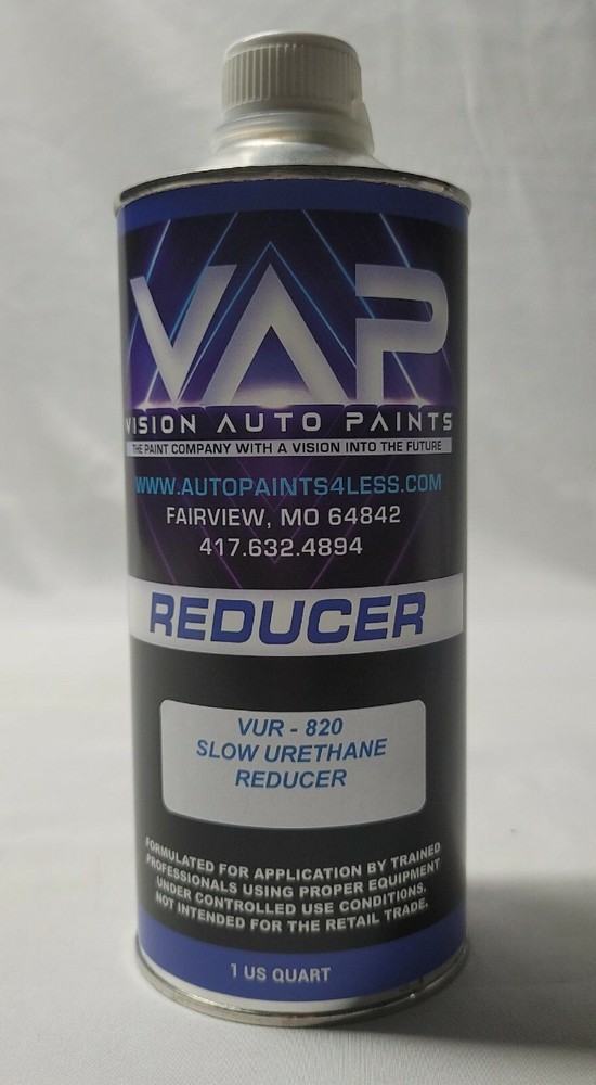 VUR ~ 820 Slow Dry 100% Virgin Urethane Paint Reducer Quart