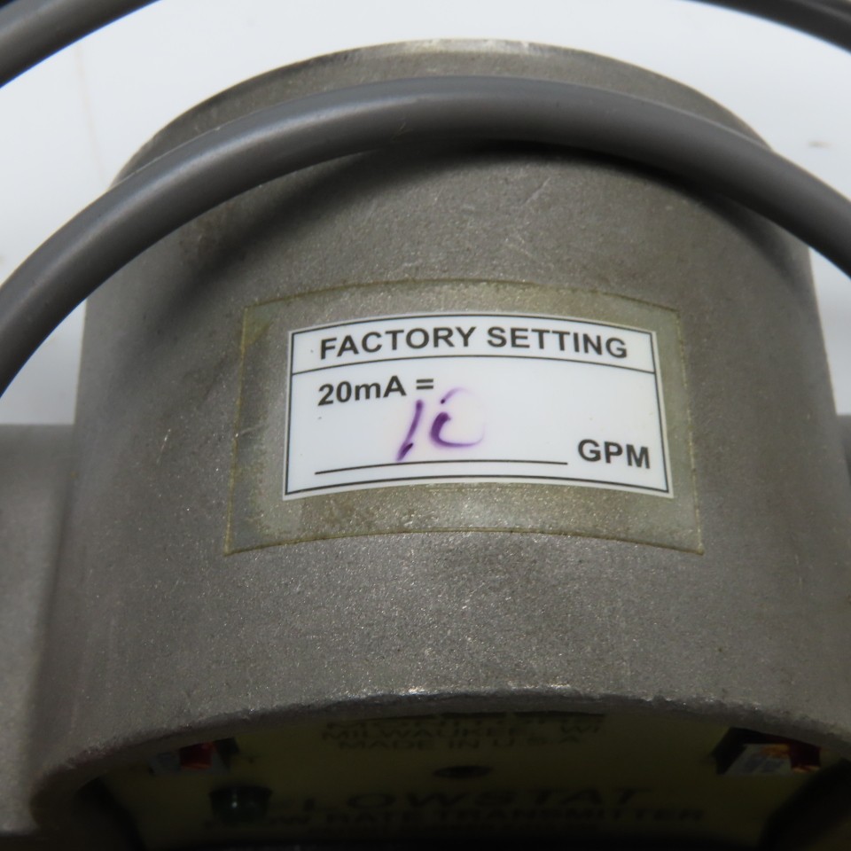 Lake Monitors CCB-10-BD FlowStat Flow Rate Transmitter 10GPM